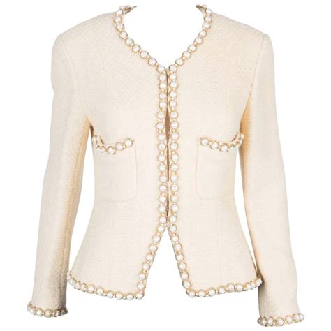 chanel womens jacket|Chanel tweed jacket outlet.